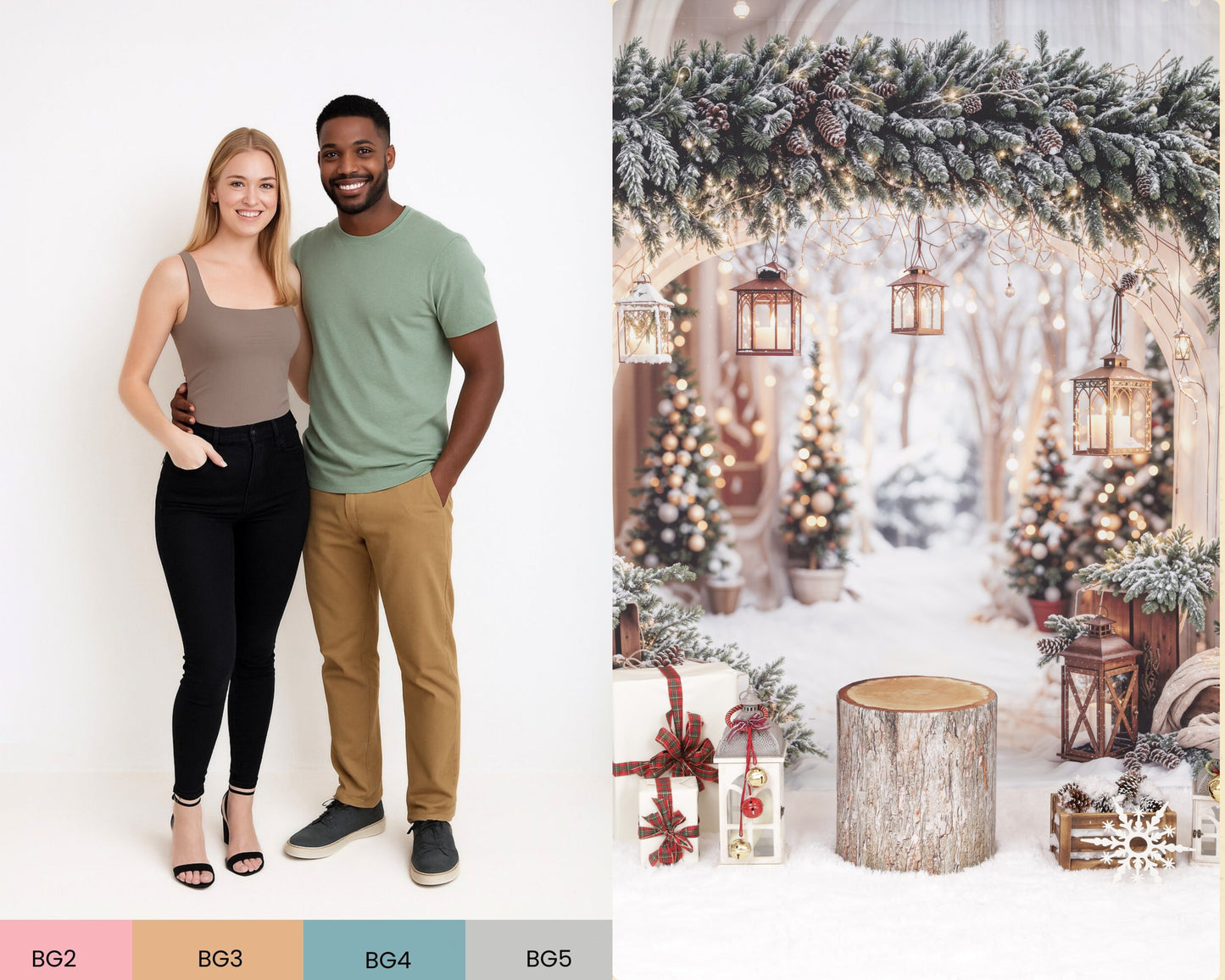 Room Sleek (Switchable Christmas Theme)